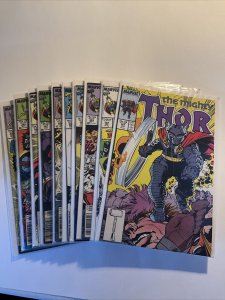 Thor 381-390 Lot Run Set Fine/Very Fine fn/vf 7.0 Marvel