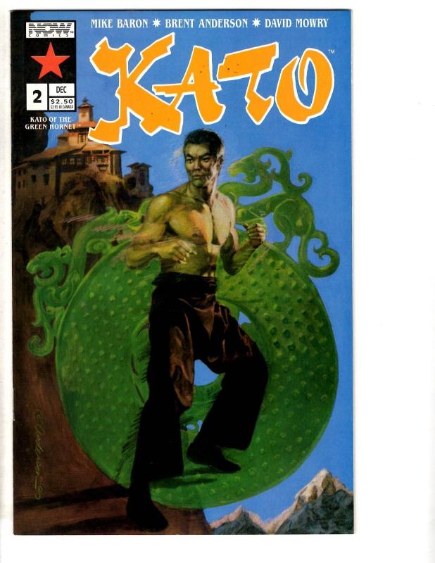 Lot Of 4 Kato Now Comics Comic Books # 1 2 3 4 Green Hornet Mike Baron TP5