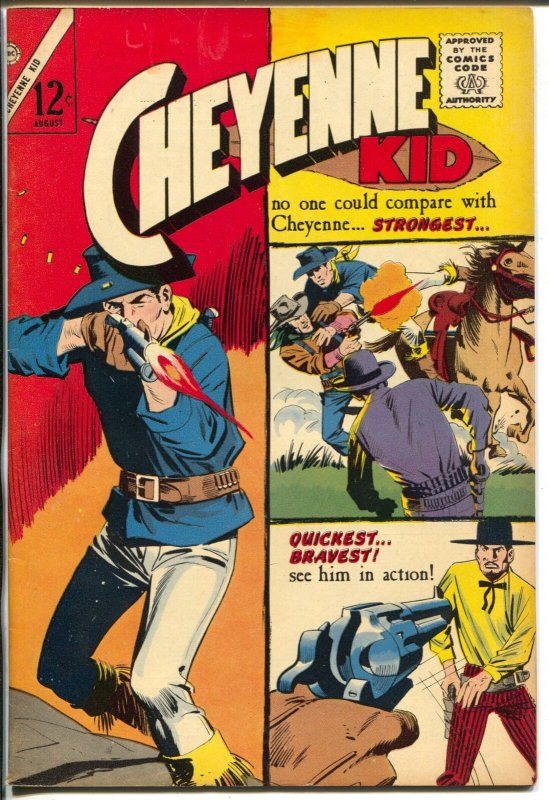 Cheyenne Kid #51 1965-Charlton-gun fight cover-12¢ cover price-VF