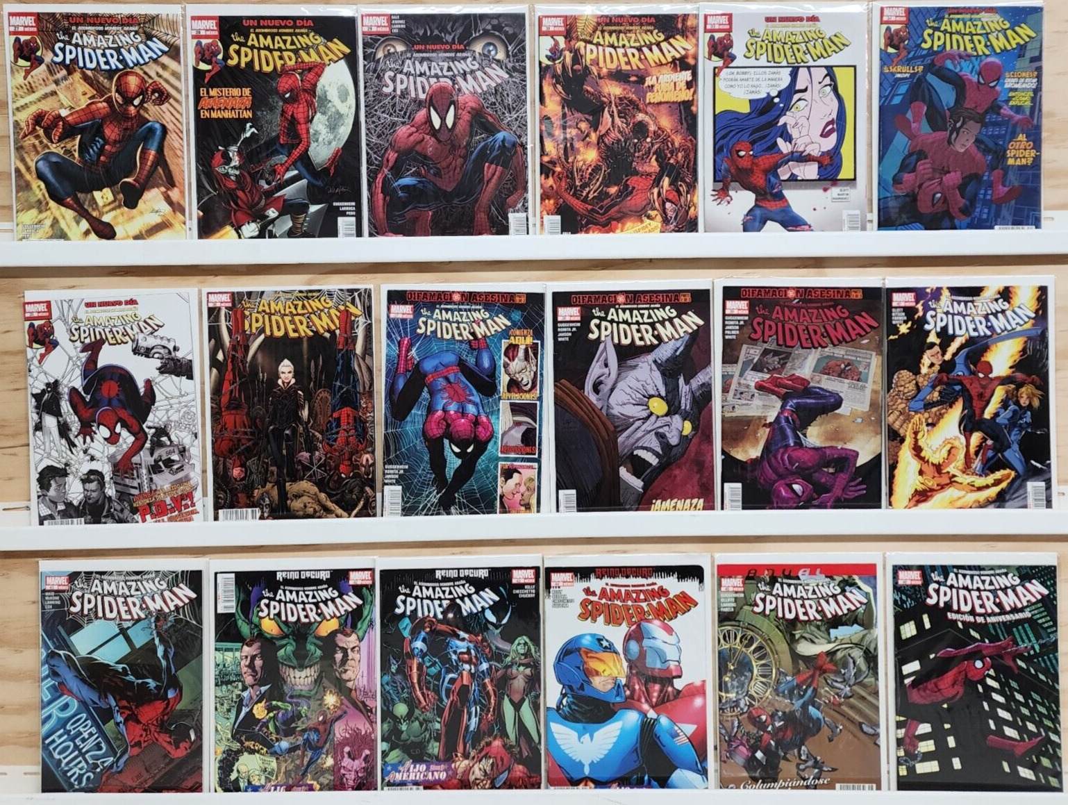 Amazing Spider-Man Marvel Mexico #27-30 & #33-46 (Lot of 18) Spanish |  Comic Books - Modern Age, Spider-Man / HipComic