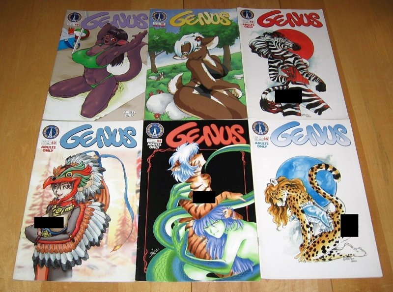 Huge Genus bundle, from Radio ComixSin Factory. 45 issue Furry comics. 1200$ OFF