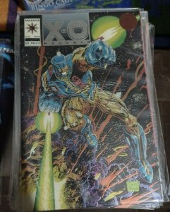 X-O MANOWAR # 0 1993 VALIANT chromium foil cover quesada