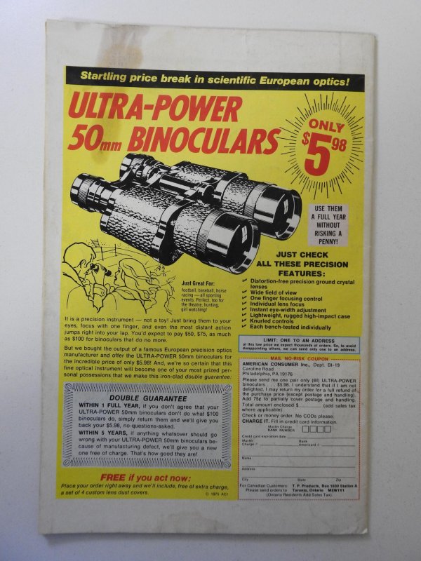 The Inhumans #1 (1975) VG Condition moisture stain