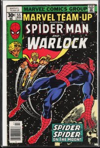 Marvel Team-Up #55 (1977) Warlock [Key Issue]