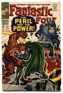 Fantastic Four #60 1967- DR DOOM- Silver Surfer VG+