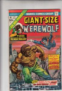 Giant-Size Werewolf by Night #4 (Apr-75) NM- High-Grade Werewolf