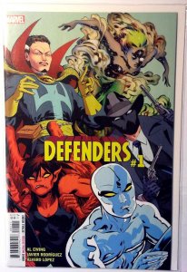 Defenders #1 2021 Marvel Silver Surfer Ant-Man Iron Fist Dr. Strange Fury Comic