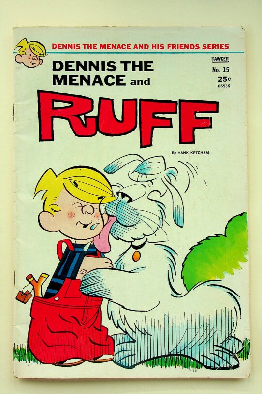 Dennis the Menace and Ruff #15 (Aug 1972, Fawcett) - Good-