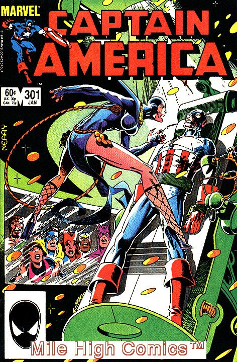 CAPTAIN AMERICA  (1968 Series)  (MARVEL) #301 JEWELERS Very Good Comics Book