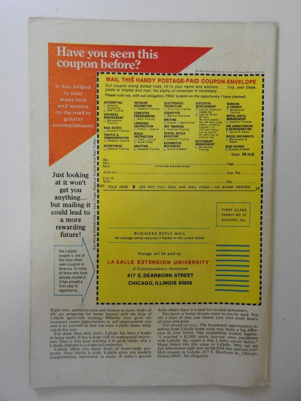 Fantastic Four #152 (1974) VG+ Condition MVS intact! moisture stain