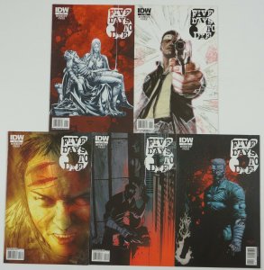 5 Days To Die #1-5 VF/NM complete series - cop drama comics set lot 2 3 4 idw