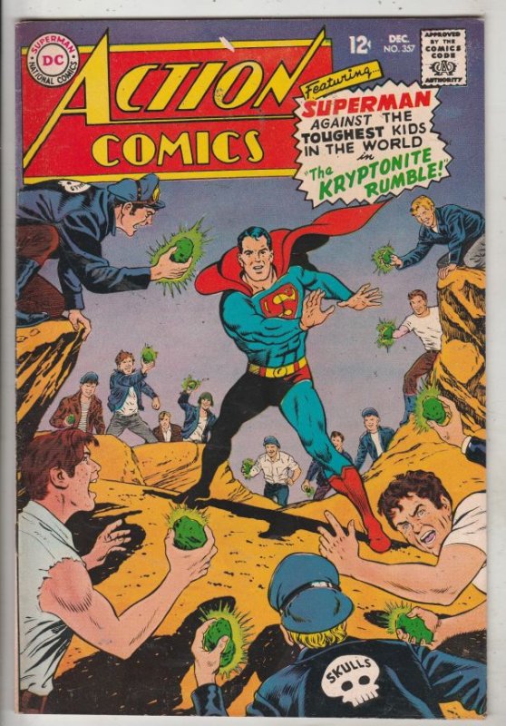 Action Comics #357 (Dec-67) VF/NM High-Grade Superman