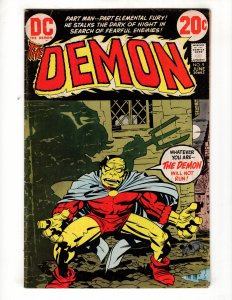 The Demon #9 (1973) Jack Kirby HORROR/SORCERY !!!  / ID#291