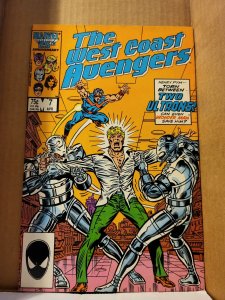 West Coast Avengers #7 Direct Edition (1986) rsb