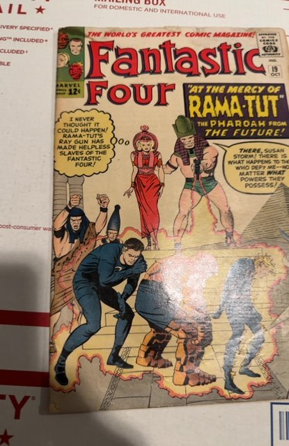 Fantastic Four #19 (1963)The mercy if ramatut see description