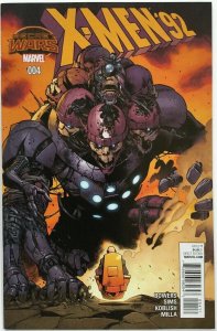 X-Men '92 #1-4 Complete Marvel Secret Wars Set 2015 DoomGod Rogue Wolverine 