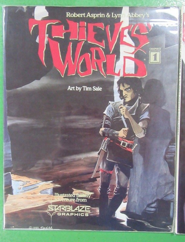 Thieves' World Graphics 1 and 2 Robert Asprin Lynn Abbey Starblaze TPB 1985
