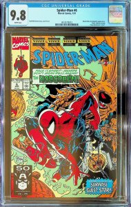 Spider-Man #6 Direct Edition (1991) - CGC 9.8- Cert#4518179012