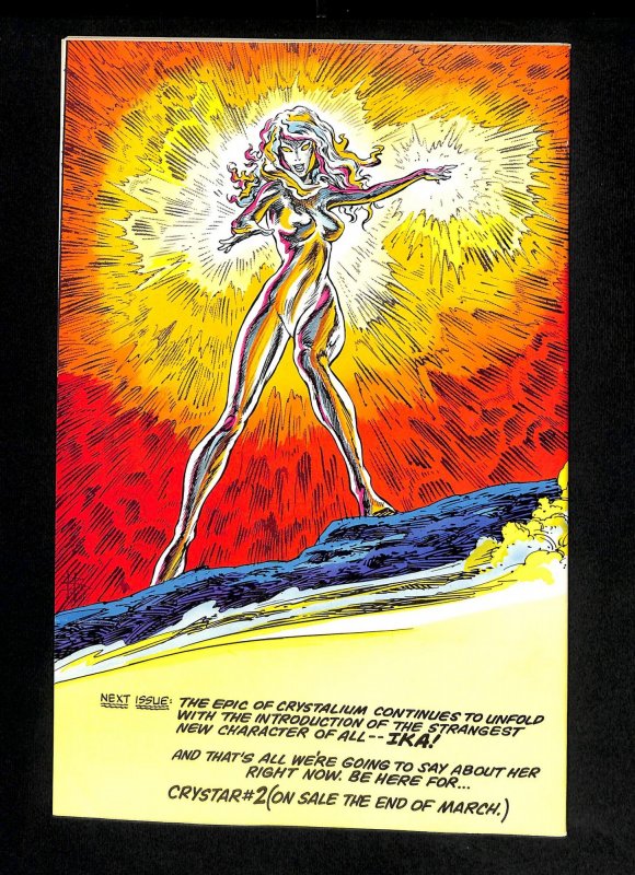 Saga of Crystar, Crystal Warrior #1