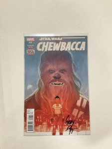 Star Wars Chewbacca 1 Near Mint Nm Signed Gerry Duggan Marvel