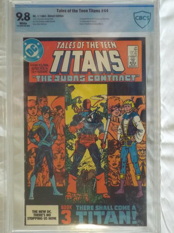 Tales of the Teen Titans #44 - CBCS 9.8 - 1st Nightwing & Jericho