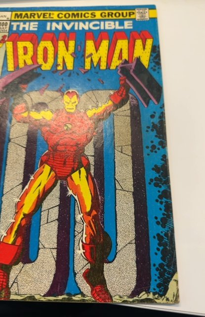 Iron Man #100 (1977) 100th special issue