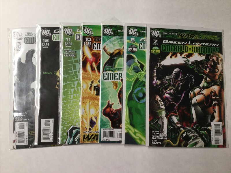 Green Lantern Emerald Warriors 7-13 Near Mint NM DC Comics