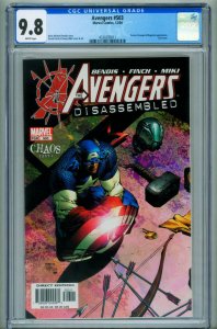 Avengers #503 CGC 9.8 2004-last issue comic book 4330292011
