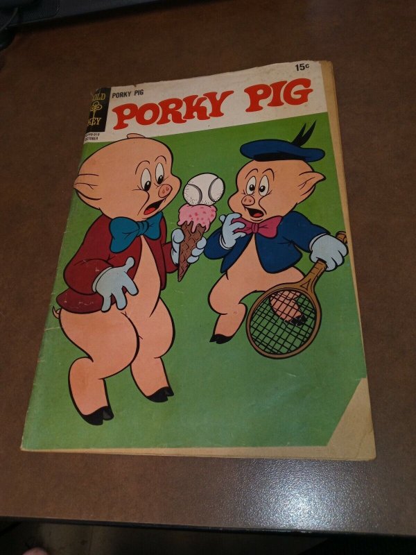 Porky Pig 5 Issue Silver Bronze Age Comics Lot Run Set Collection gold key