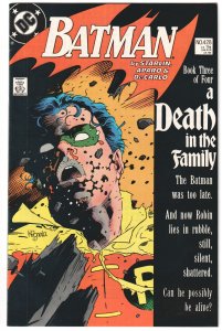 Batman #428 (1988) Death of Robin!