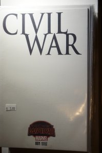 Civil War Secret Wars #1 Blank Cover
