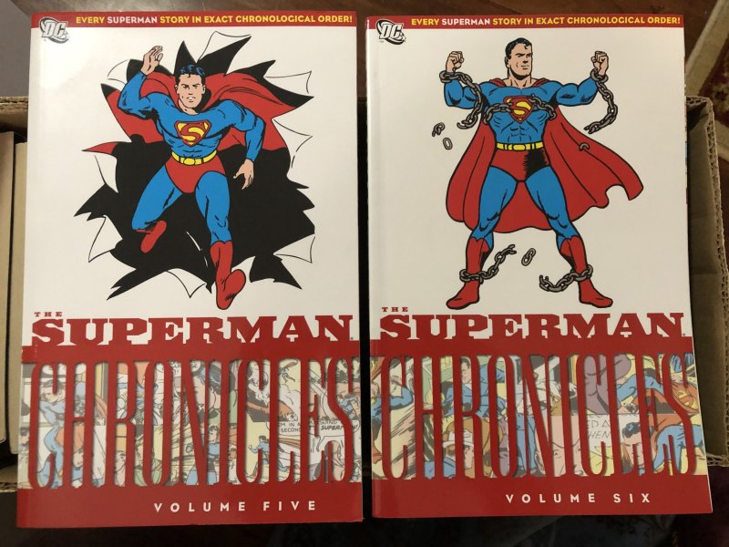 The Superman Chronicles Full Set 1-10 FN-NM