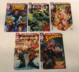 Super Sons of Tomorrow (2017)# 1-5 VF/NM Superman /Teen Titans/super sons Set