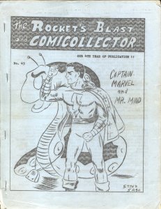 Rocket's Blast  & Comicollector #43 1966-ad for 1st price guide-Jerry bails-VG+
