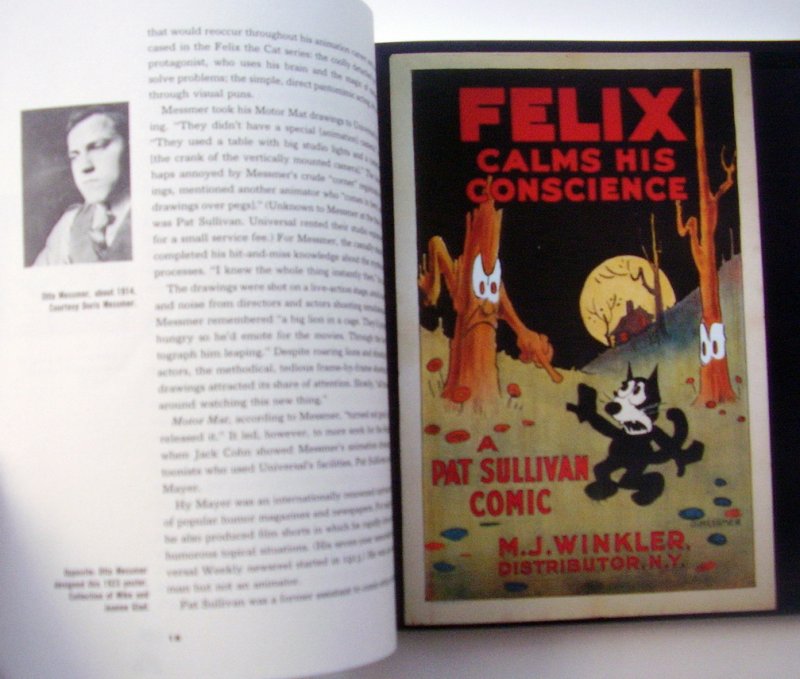 BOOK ABOUT FELIX THE CAT by JOHN CANEMAKER