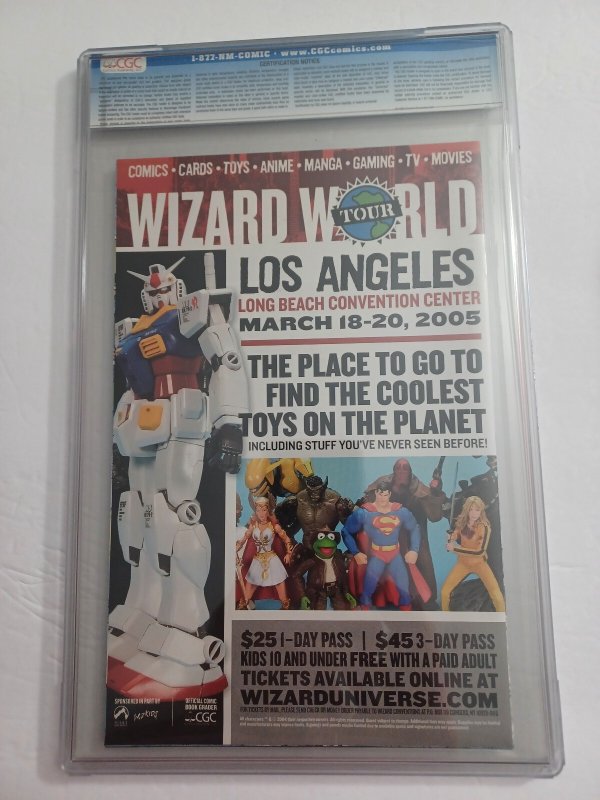 Wolverine vol.3 #20 - Wizard World Texas Exclusive Romita jr sketch - CGC 9.8