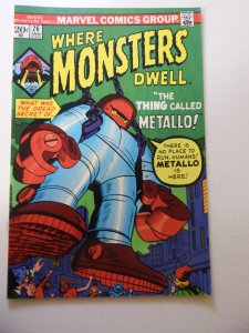 Where Monsters Dwell #26 (1974) FN/VF Condition MJ Insert intact
