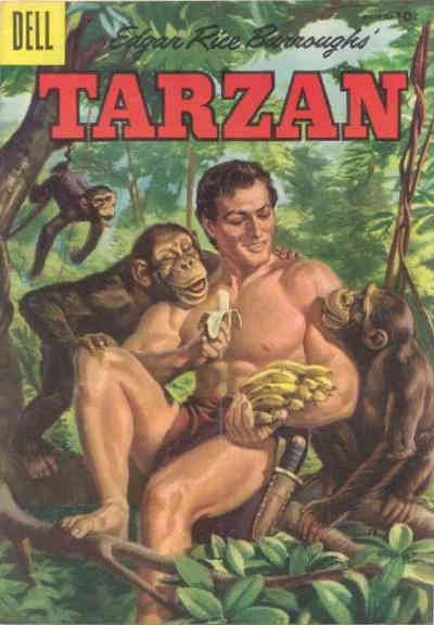 Tarzan (Dell) #75 FN ; Dell | December 1955 Edgar Rice Burroughs