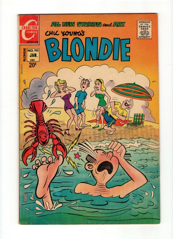 BLONDIE #195 (Charlton Comics, 1972) 