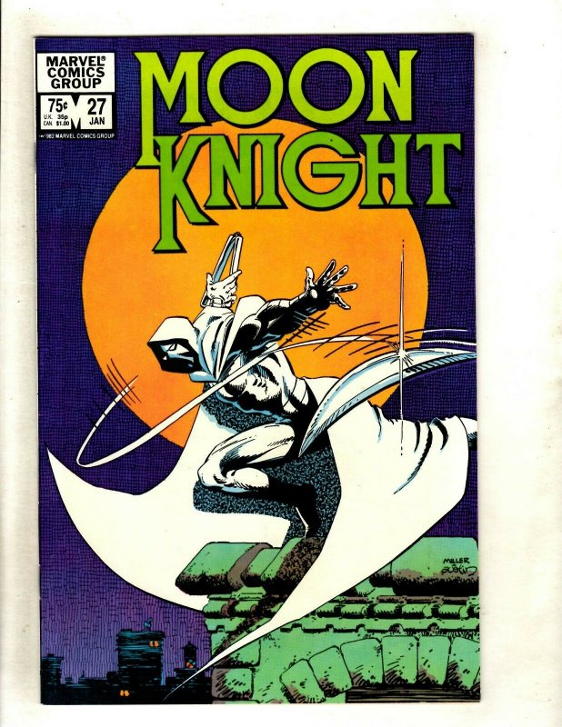 Lot Of 10 Moon Knight Marvel Comic Books # 21 22 23 24 25 26 27 28 29 30 HJ9