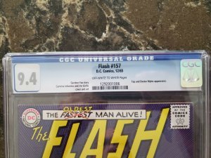 The Flash #157 (DC, 1965) CGC NM 9.4 Off-white to white pages