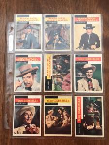 1958 Topps TV Westerns Complete Card Set of 71 - ExMt to NM