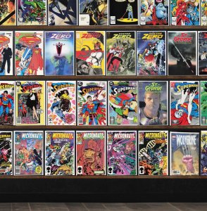Huge Lot 150+ Comics with Superman, Green Arrow, Wolverine, Excalibur & More!