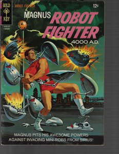 Magnus Robot Fighter #17 (Gold Key, 1967) F+