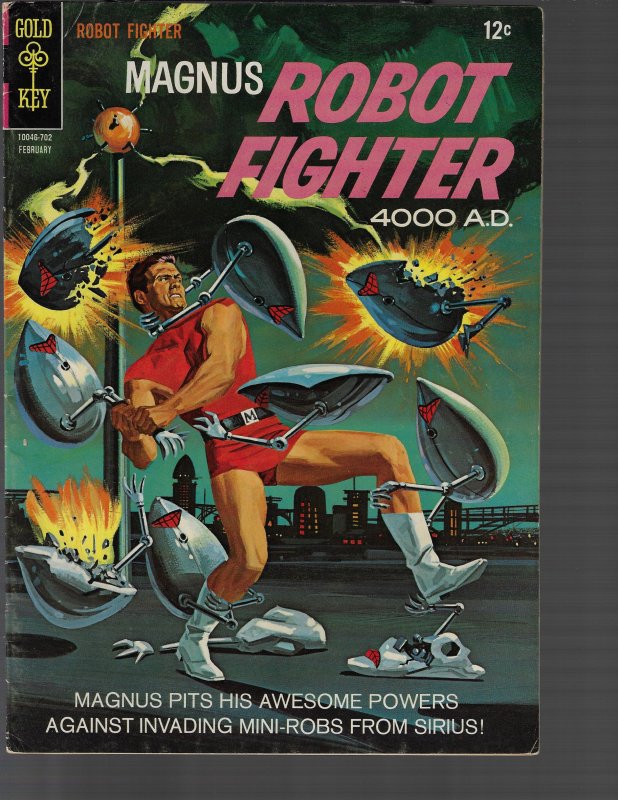 Magnus Robot Fighter #17 (Dell, 1967) F+