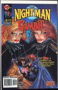 The Night Man/Gambit #3 (1996) Gambit