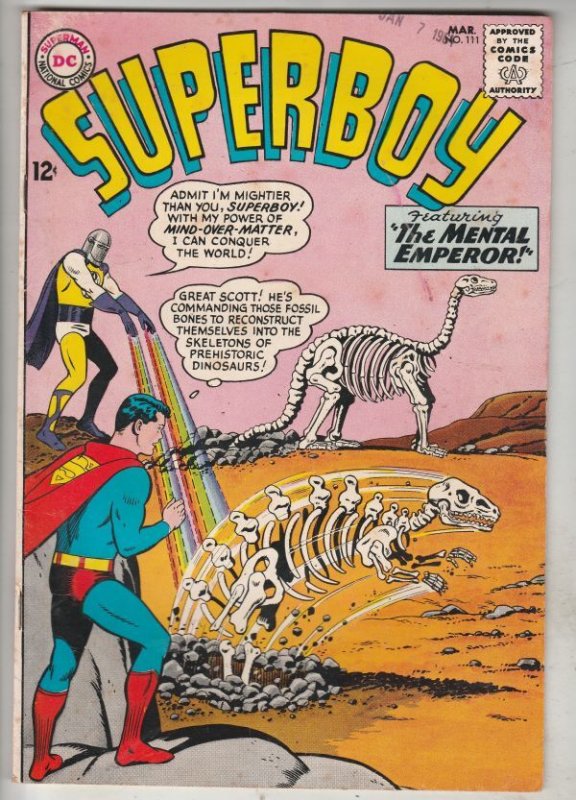 Superboy #111 (Mar-64) VF+ High-Grade Superboy