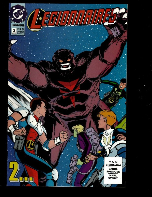 12 Legionaires DC Comics #1 2 3 4 5 6 7 8 9 10 11 12 Kid Quantum Sci-Fi GK33