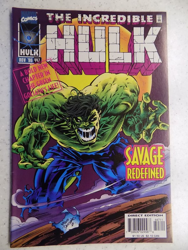 INCREDIBLE HULK # 447 MARVEL ACTION ADVENTURE