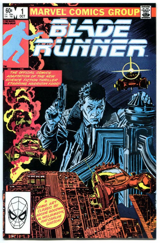 BLADE RUNNER #1, VF, Al Williamson, 1982, Harrison Ford, Ridley Scott